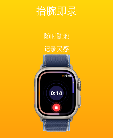 VoiceRefine recording on Apple Watch